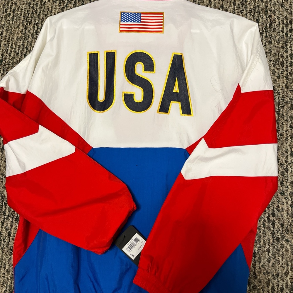 USA Flag Windbreaker Jacket